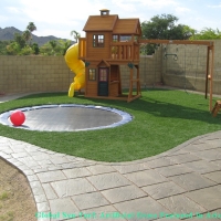 Installing Artificial Grass Compton, California Landscape Design, Backyards