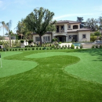 Turf Grass Crestline, California Putting Green Carpet, Front Yard Design