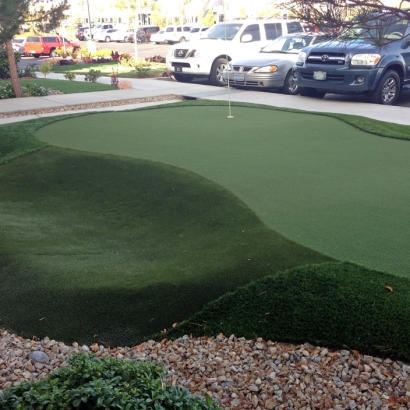Artificial Turf La Verne, California Putting Green Carpet, Commercial Landscape