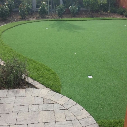 How To Install Artificial Grass Upland, California Putting Green Flags, Backyard Ideas