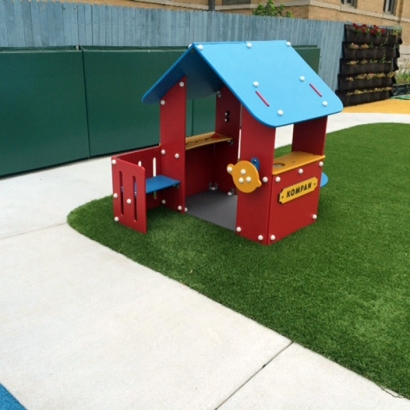 Installing Artificial Grass Universal City, California Kids Indoor Playground, Commercial Landscape