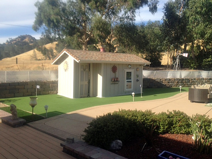 Faux Grass Azusa, California Golf Green, Commercial Landscape